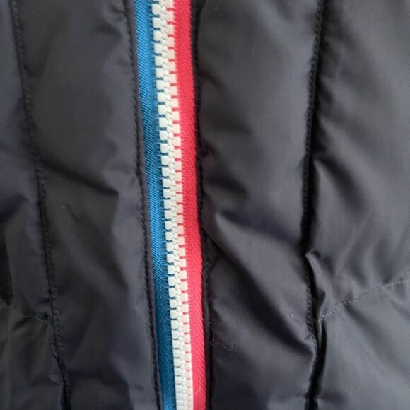 NWT Fourlaps reversible polar quilted Sherpa jacket Burgundy/Smoke size Small - Picture 4 of 16